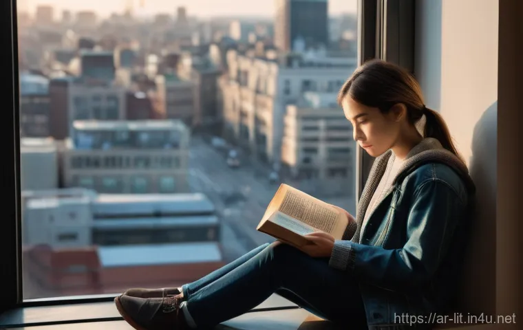 리얼리즘 문학 분석 - A close-up, sensitive portrait of two individuals from different generations, perhaps an elderly sto... 리얼리즘 문학 분석 - A close-up, sensitive portrait of two individuals from different generations, perhaps an elderly sto...