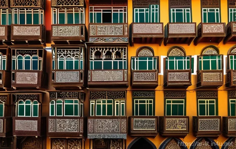 서사 구조 분석 - A bustling traditional Arabic souk at golden hour, filled with the rich aroma of spices and hot Arab...